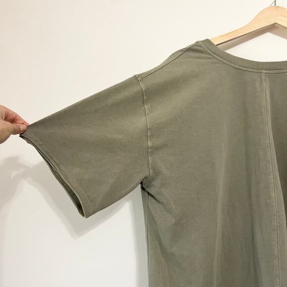 NWT Free People Movement Hot Shot Tee Romper Sage Stone - Picture 3 of 5